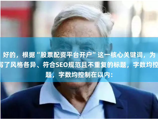 好的，根据“股票配资平台开户”这一核心关键词，为您精心撰写了风格各异、符合SEO规范且不重复的标题，字数均控制在以内：