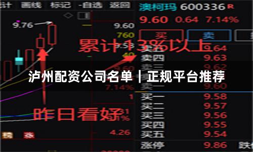 泸州配资公司名单｜正规平台推荐